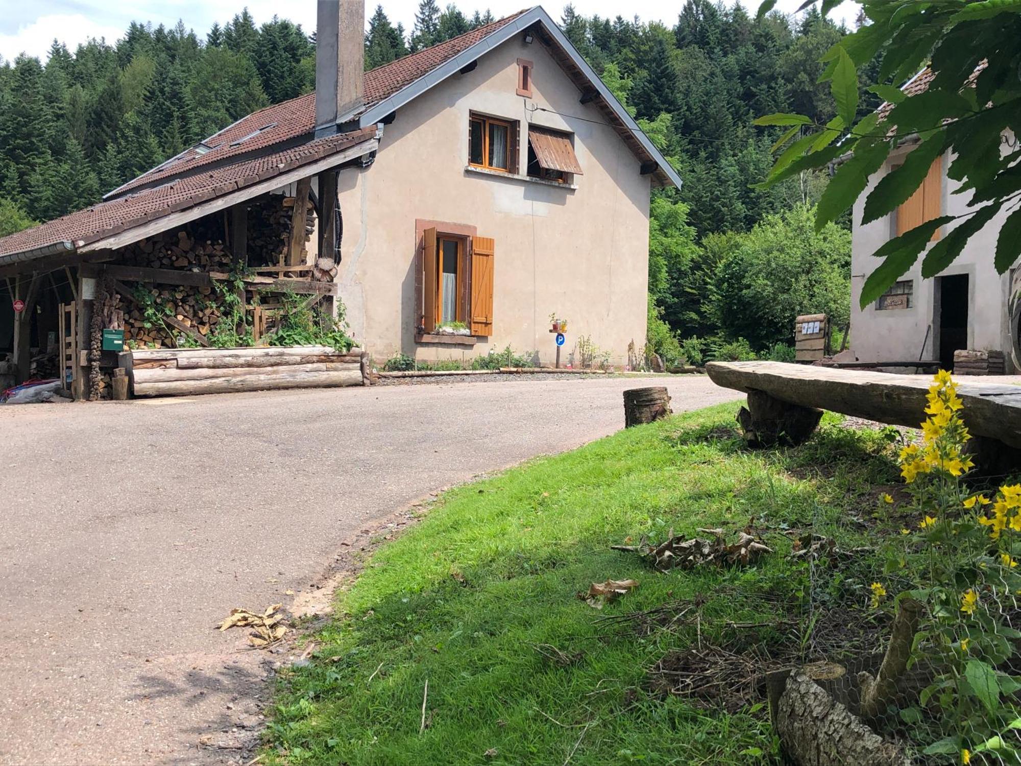 A L'Oree De Soi - Maison Forestiere De La Soie - Eco Gite, Chambres D'Hotes, Camping Au Pied Des Vosges Saint-Sauveur  Bagian luar foto